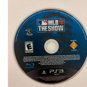 MLB 10 the show for PS3  disc